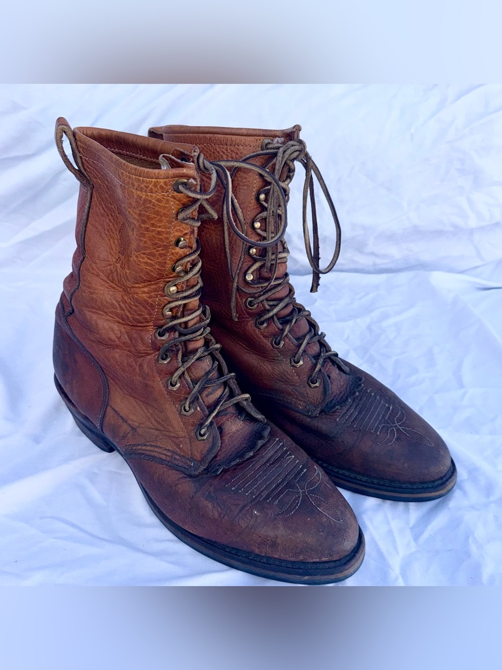 Vintage Chippewa Packer Leather Boots Men’s 10D